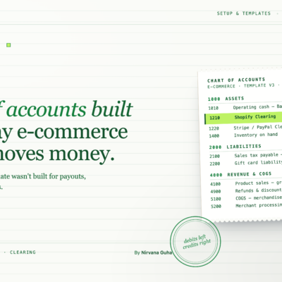 Chart of Accounts for E-commerce: How to Not Make Bad Mapping Decisions