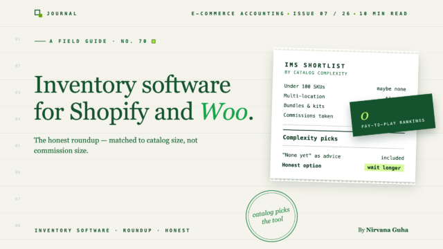 Nejlepší software pro správu zásob pro Shopify a WooCommerce