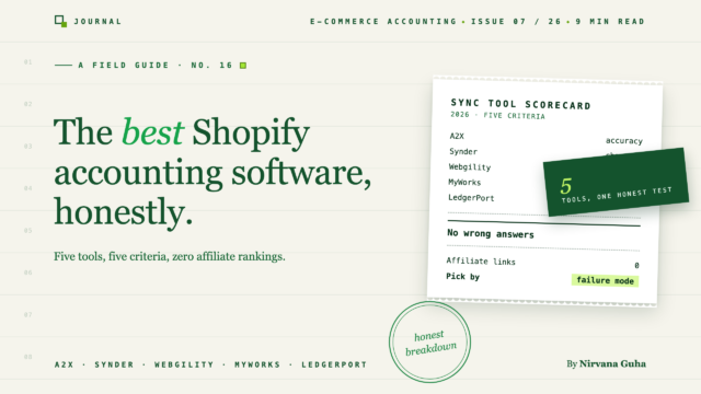En İyi Shopify Muhasebe Yazılımları 2026