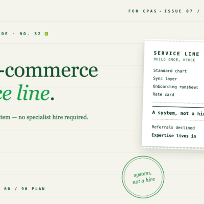 How to Add E-commerce Clients as an Accounting Service Line