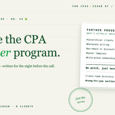 Inside the LedgerPort CPA Partner Program: How It Works