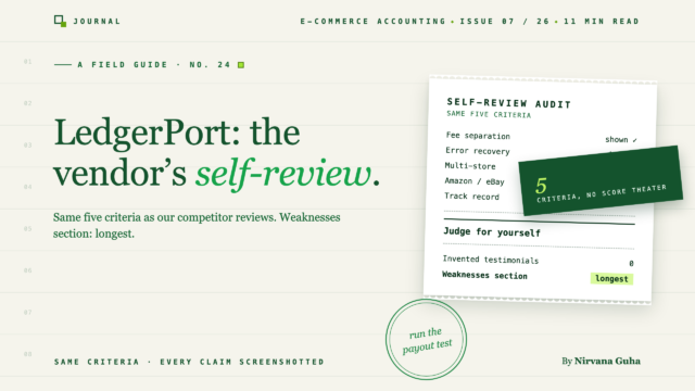 LedgerPort Review (2026): The Vendor's Honest Self-Review