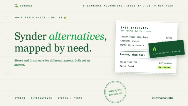 Synder Alternatives in 2026: For Stores and Accounting Firms