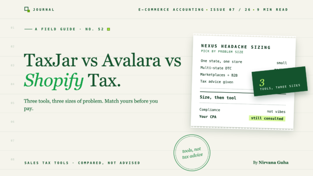 TaxJar vs Avalara vs Shopify Tax: An Honest Comparison